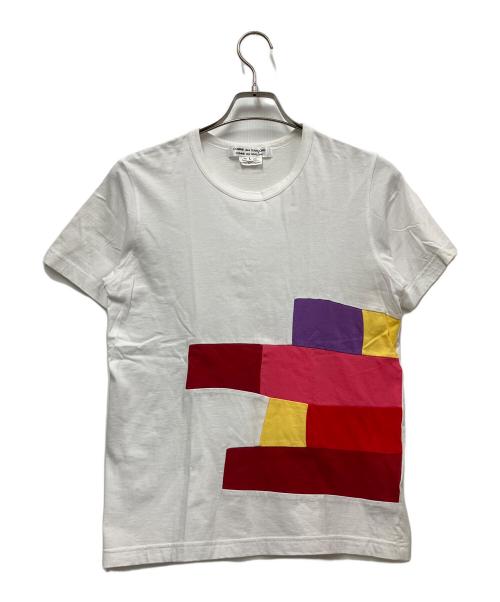 COMME des GARCONS（コムデギャルソン）COMME des GARCONS (コムデギャルソン) 半袖カットソー ホワイト サイズ:Lの古着・服飾アイテム
