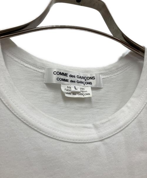 COMME des GARCONS（コムデギャルソン）COMME des GARCONS (コムデギャルソン) 半袖カットソー ホワイト サイズ:Lの古着・服飾アイテム