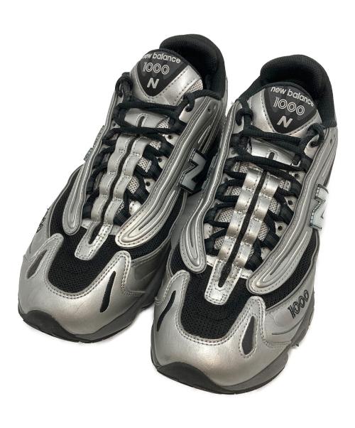NEW BALANCE（ニューバランス）NEW BALANCE (ニューバランス) ローカットスニーカー シルバーカラー サイズ:26.5の古着・服飾アイテム