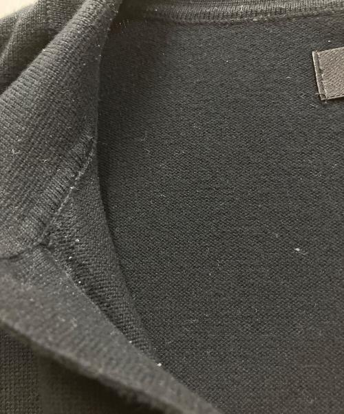 stussy（ステューシー）stussy (ステューシー) 半袖ポロシャツ ブラック サイズ:Lの古着・服飾アイテム