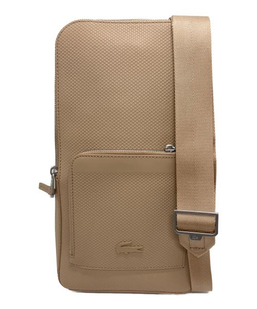 LACOSTE（ラコステ）LACOSTE (ラコステ) シャンタコ ボディバッグ ベージュの古着・服飾アイテム