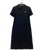 FRED PERRYフレッドペリー）の古着「半袖ワンピース」｜ブラック