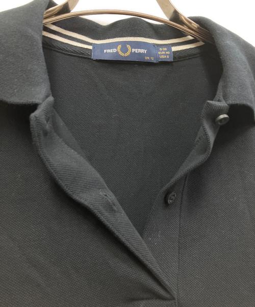 FRED PERRY（フレッドペリー）FRED PERRY (フレッドペリー) 半袖ワンピース ブラック サイズ:US8の古着・服飾アイテム