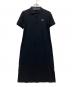 FRED PERRY（フレッドペリー）の古着「半袖ワンピース」｜ブラック
