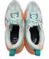 中古・古着 asics (アシックス) ランニングシューズ スカイブルー×オレンジ サイズ:26.5：8000円