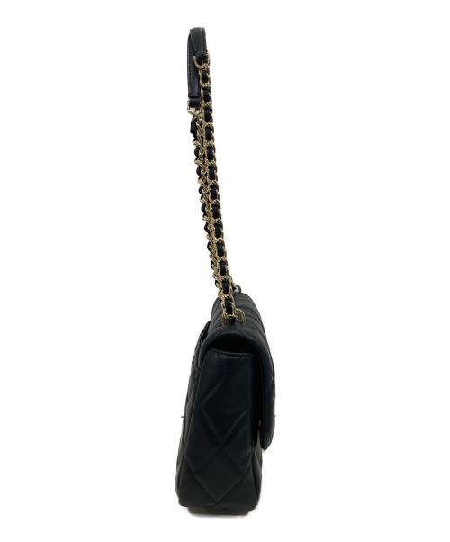Kate Spade（ケイトスペード）Kate Spade (ケイトスペード) キャリーキルテッドスモールフラップクロスボディ ブラックの古着・服飾アイテム