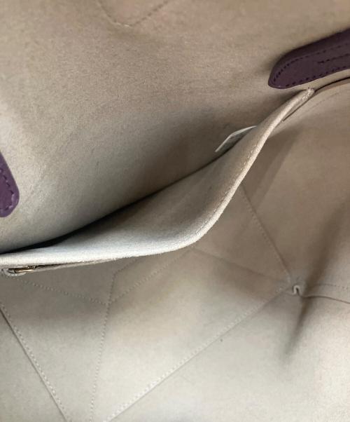 FURLA（フルラ）FURLA (フルラ) トートバッグ パープルの古着・服飾アイテム