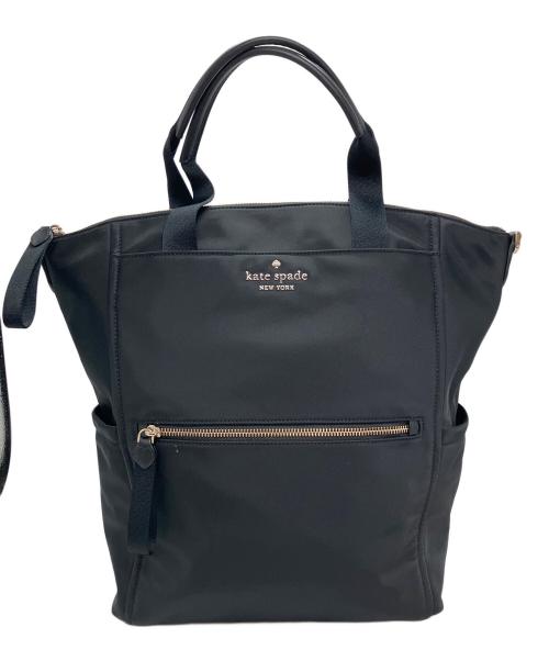 Kate Spade（ケイトスペード）Kate Spade (ケイトスペード) チェルシーコンバーチブルバックパック ブラックの古着・服飾アイテム