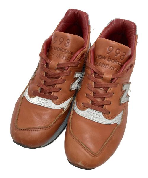 NEW BALANCE（ニューバランス）NEW BALANCE (ニューバランス) ローカットスニーカー ブラウン サイズ:26の古着・服飾アイテム