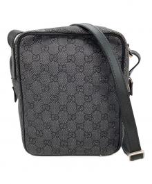 GUCCI（グッチ）の古着「GGキャンバスショルダーバッグ」｜ブラック