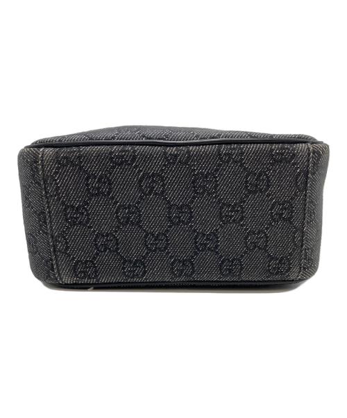 GUCCI（グッチ）GUCCI (グッチ) GGキャンバスショルダーバッグ ブラックの古着・服飾アイテム