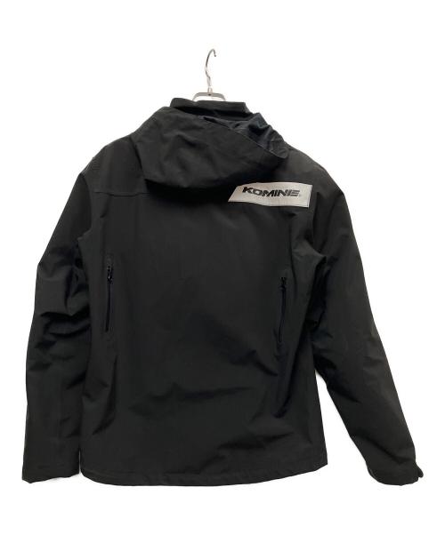 komine（コミネ）komine (コミネ) WPプロテクション3レイヤーライディングパーカー ブラック×レッド サイズ:Ｌの古着・服飾アイテム