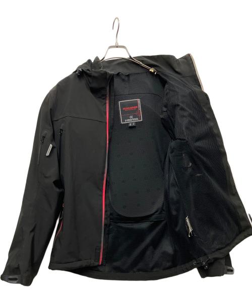 komine（コミネ）komine (コミネ) WPプロテクション3レイヤーライディングパーカー ブラック×レッド サイズ:Ｌの古着・服飾アイテム