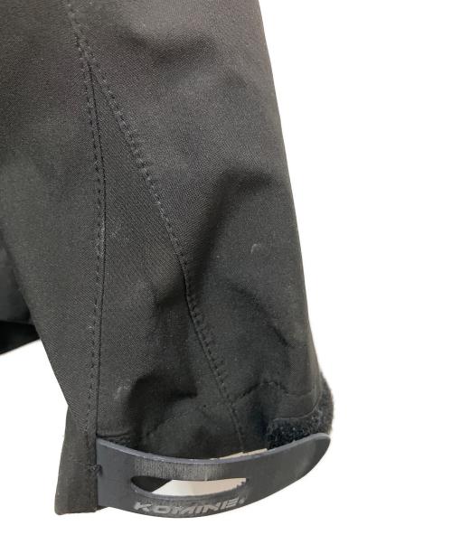 komine（コミネ）komine (コミネ) WPプロテクション3レイヤーライディングパーカー ブラック×レッド サイズ:Ｌの古着・服飾アイテム