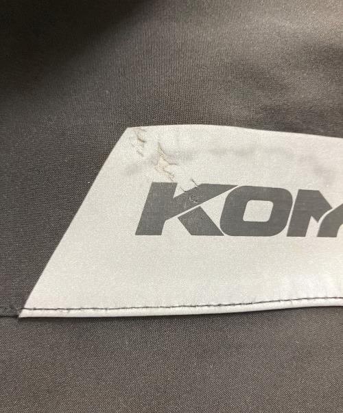 komine（コミネ）komine (コミネ) WPプロテクション3レイヤーライディングパーカー ブラック×レッド サイズ:Ｌの古着・服飾アイテム