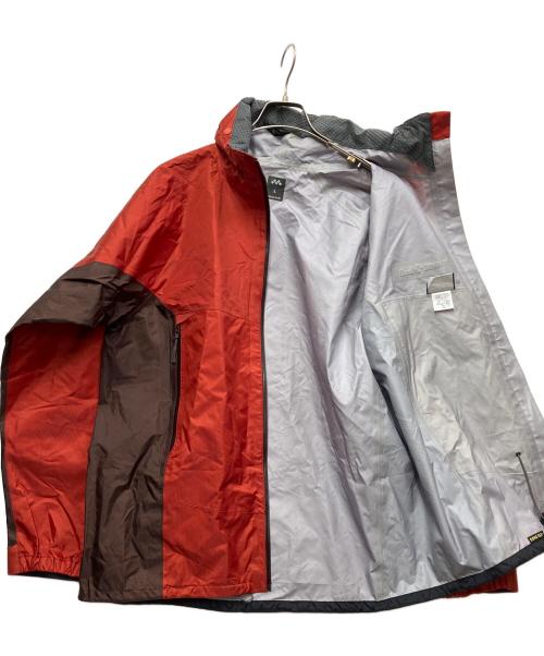mont-bell（モンベル）mont-bell (モンベル) ストームクルーザージャケット ブラウン×オレンジ サイズ:Lの古着・服飾アイテム