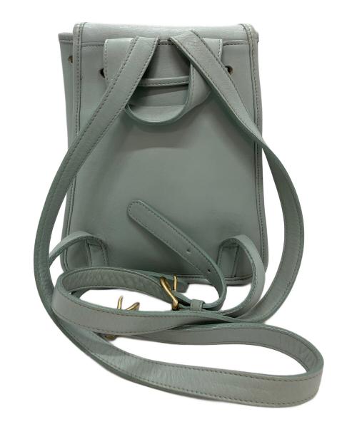COACH（コーチ）COACH (コーチ) レザーリュック スカイブルーの古着・服飾アイテム