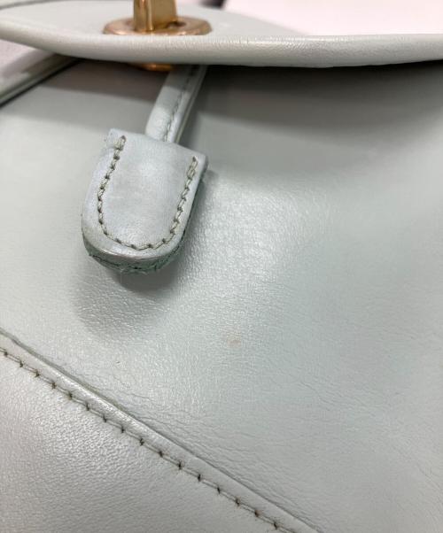 COACH（コーチ）COACH (コーチ) レザーリュック スカイブルーの古着・服飾アイテム