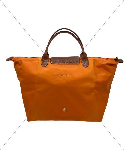 LONGCHAMP（ロンシャン）LONGCHAMP (ロンシャン) ルプリアージュバッグ オレンジの古着・服飾アイテム