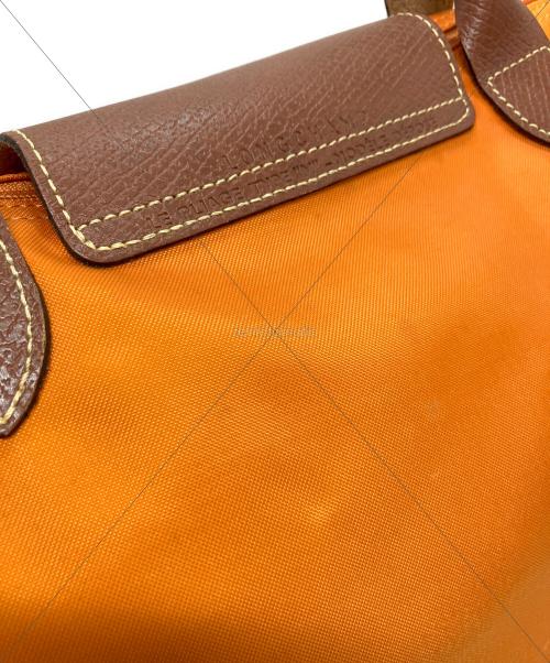 LONGCHAMP（ロンシャン）LONGCHAMP (ロンシャン) ルプリアージュバッグ オレンジの古着・服飾アイテム