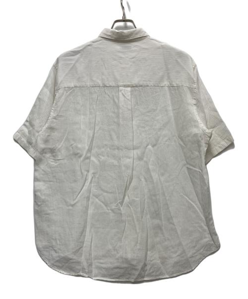 STEVEN ALAN（スティーブンアラン）STEVEN ALAN (スティーブンアラン) 半袖シャツ ホワイト サイズ:Ｍの古着・服飾アイテム