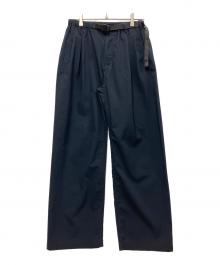 GRAMICCI（グラミチ）の古着「2タックシームレスパンツ」｜ブラック