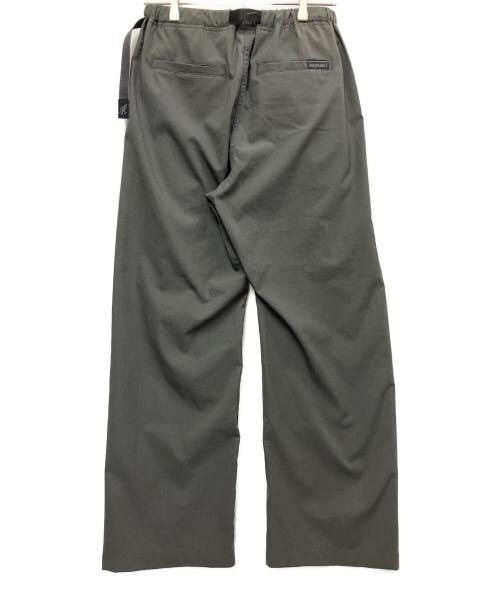 GRAMICCI（グラミチ）GRAMICCI (グラミチ) 2タックシームレスパンツ グレー サイズ:Lの古着・服飾アイテム