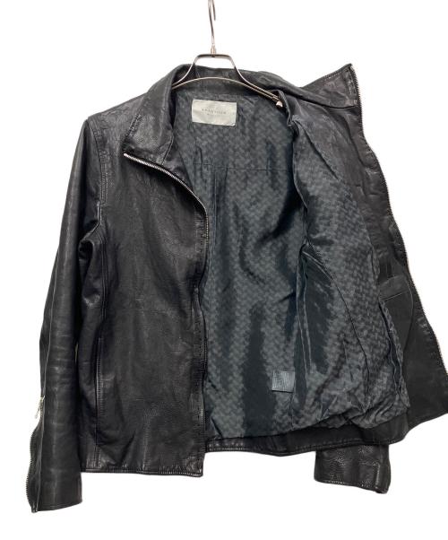 acanthus（アカンサス）ACANTHUS (アカンサス) シングルライダースジャケット ブラック サイズ:Mの古着・服飾アイテム