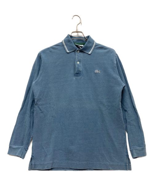 LACOSTE（ラコステ）LACOSTE (ラコステ) 長袖ポロシャツ ブルー サイズ:Sの古着・服飾アイテム