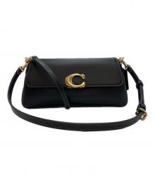 COACH（コーチ）の古着「ジェットショルダーバッグ」｜ブラック
