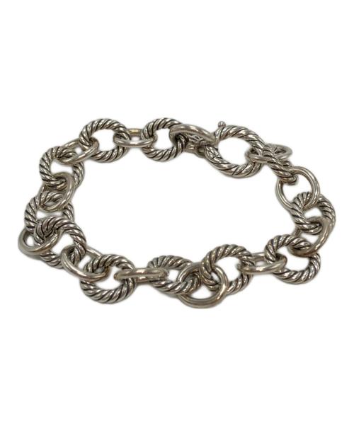 DAVID YURMAN（デヴィッド・ヤーマン）David Yurman (デヴィッド・ヤーマン) オーバルリンクチェーンブレスレットの古着・服飾アイテム