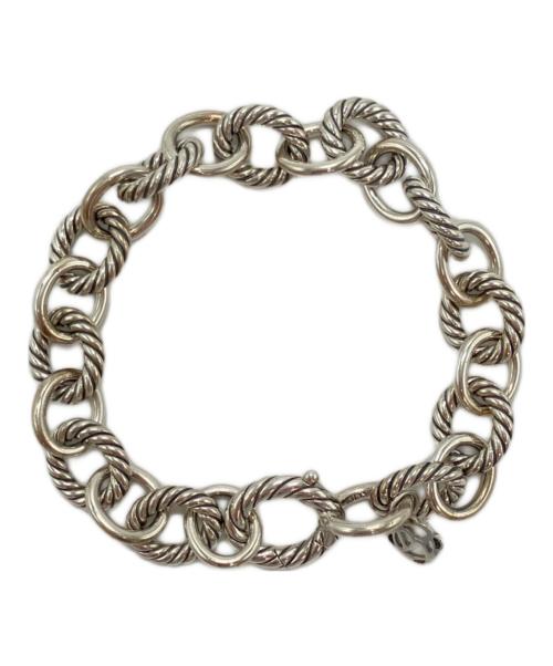DAVID YURMAN（デヴィッド・ヤーマン）David Yurman (デヴィッド・ヤーマン) オーバルリンクチェーンブレスレットの古着・服飾アイテム