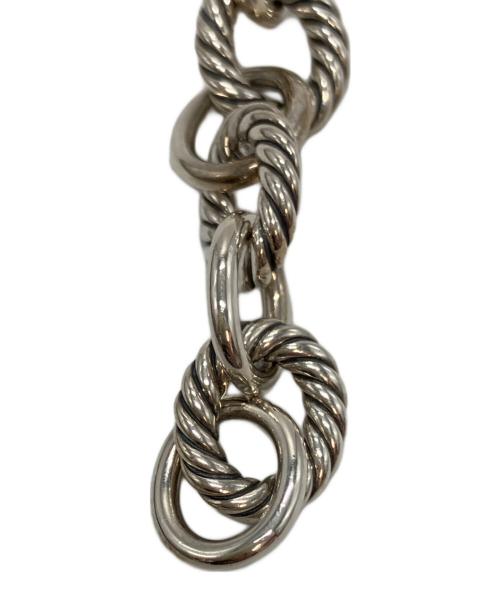 DAVID YURMAN（デヴィッド・ヤーマン）David Yurman (デヴィッド・ヤーマン) オーバルリンクチェーンブレスレットの古着・服飾アイテム