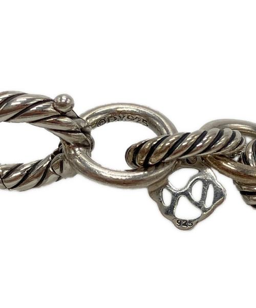 DAVID YURMAN（デヴィッド・ヤーマン）David Yurman (デヴィッド・ヤーマン) オーバルリンクチェーンブレスレットの古着・服飾アイテム
