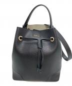FURLAフルラ）の古着「2WAYバケットバッグ」｜ブラック