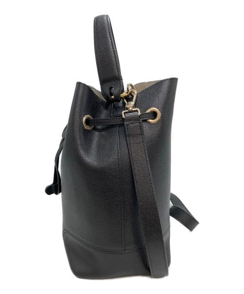 FURLA（フルラ）FURLA (フルラ) 2WAYバケットバッグ ブラックの古着・服飾アイテム