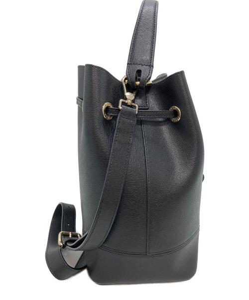 FURLA（フルラ）FURLA (フルラ) 2WAYバケットバッグ ブラックの古着・服飾アイテム