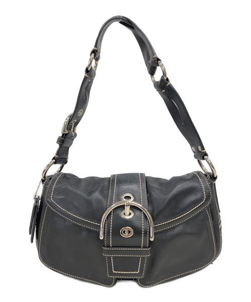 COACH（コーチ）COACH (コーチ) ソーホーワンショルダーバッグ ブラックの古着・服飾アイテム