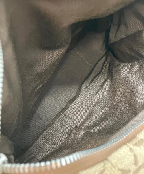 COACH（コーチ）COACH (コーチ) ハンドバッグ ブラウン×ベージュの古着・服飾アイテム