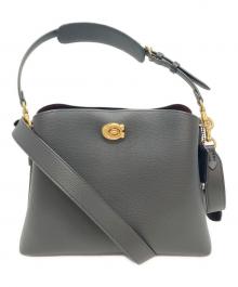 COACH（コーチ）の古着「ウィロウ　ショルダーバッグ」｜ブラック