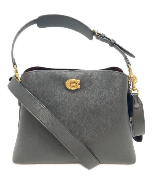 COACH（コーチ）COACH (コーチ) ウィロウ　ショルダーバッグ ブラックの古着・服飾アイテム