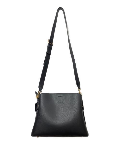COACH（コーチ）COACH (コーチ) ウィロウ　ショルダーバッグ ブラックの古着・服飾アイテム