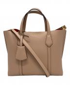 TORY BURCHトリーバーチ）の古着「ペリー トリプルコンパートメント トート」｜ブラウン