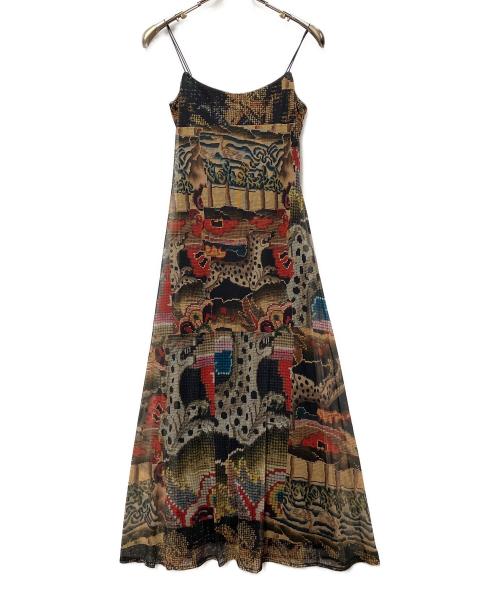 Desigual（デシグアル）Desigual (デシグアル) キャミソールワンピース マルチカラー サイズ:Mの古着・服飾アイテム
