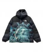 THE NORTH FACE×SUPREMEザ ノース フェイス×シュプリーム）の古着「ダウンジャケット」｜ブラック×ブルー