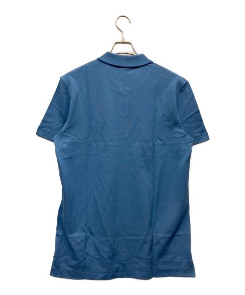 LACOSTE（ラコステ）LACOSTE (ラコステ) ヘリテージワニロゴポロシャツ ブルー サイズ:Mの古着・服飾アイテム