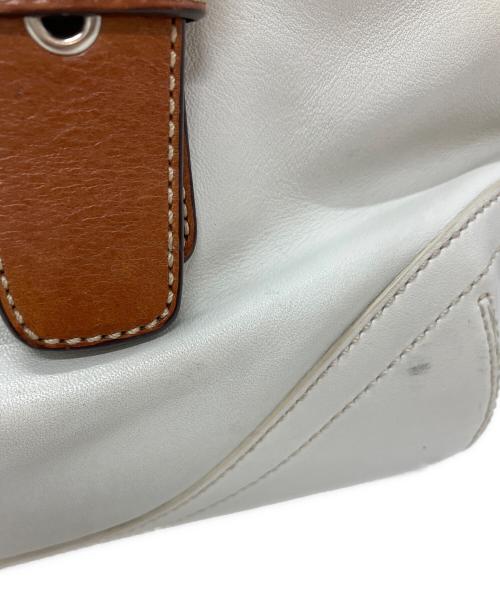 COACH（コーチ）COACH (コーチ) トートバッグ ホワイト×ブラウンの古着・服飾アイテム