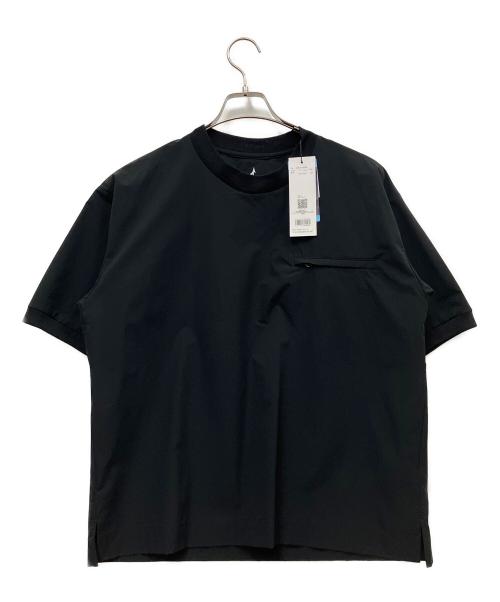 MIZUNO（ミズノ）MIZUNO (ミズノ) MARGARET HOWELL (マーガレットハウエル) 半袖カットソー ブラック サイズ:Ⅱの古着・服飾アイテム