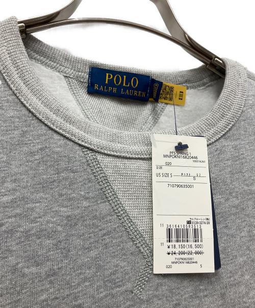 POLO RALPH LAUREN（ポロ・ラルフローレン）POLO RALPH LAUREN (ポロ・ラルフローレン) スウェット グレー サイズ:Sの古着・服飾アイテム