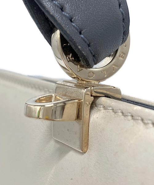 BVLGARI（ブルガリ）BVLGARI (ブルガリ) イザベラ・ロッセリーニハンドバッグ ベージュの古着・服飾アイテム